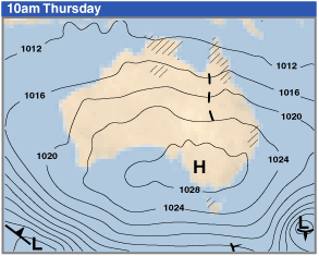 How To Read A Synoptic Chart Australia